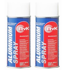 2 Dosen Aluminiumspray 400ml