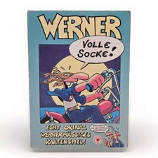 Werner Volle Socke ASS Spiel Kartenspiel TOP mit original Sticker und Stift