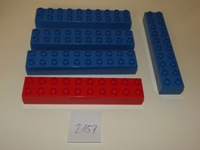 Lego Duplo 20er Noppen 2x10 Bausteine Lange Steine  (NR.2157)