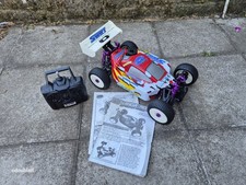 Schumacher Nanda Swift 2 komplett laufender Nitro RC Buggy Vintage Maßstab 1:8 Auto