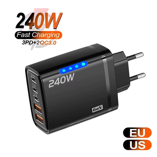 240w gan usb charger in - usb, 1