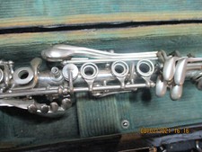 " P.X.LAUBE " METALLKLARINETTE IN B -BÖHM  -   GENERALÜBERHOLT 