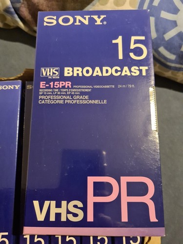 Vhs sony broadcast - sony, 15