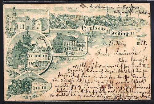 Lithographie breitingen - breitingen, /