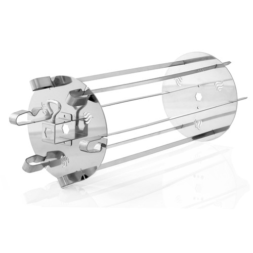 Edelstahl grillrondell - edelstahl,