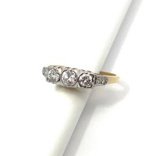 Art Déco Diamant Allianzring