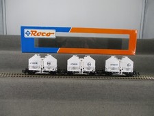 Roco Spur H0 44055 Güterwagen Set Silowagen Karlsdorfer Zement DB 3-tlg in OVP