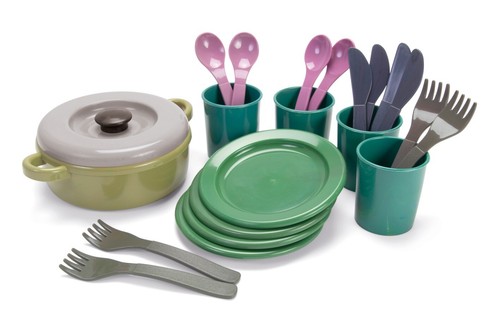 Dantoy green bean speiseset - green,