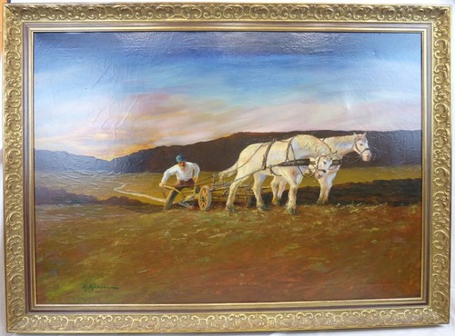 ölgemälde bauer mit - Ölgemälde, "bauer