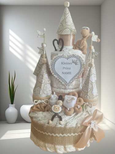 Windeltorte neutral braun - , xxl