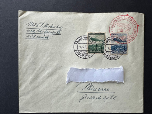 1936 postsache kuvert - 1936,