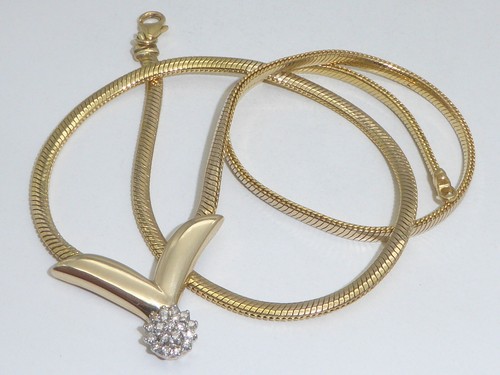 14k gold 585 gelbgold - 585, diamant