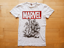 Marvel Avengers Vintage Graphic T-Shirt Tee weiß Sz. S