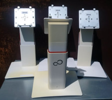 4 Stück Fujitsu Monitor Fuß  Ständer B/C Ware UV vergilbt  für B22W-7 LED