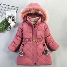 Kinder Mädchen Winterjacke