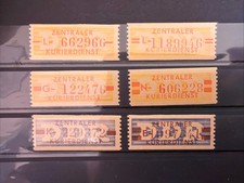 DDR Dienstmarken ZKD Sammlung aus Nr. 16/31 + III - X postfrisch/MNH