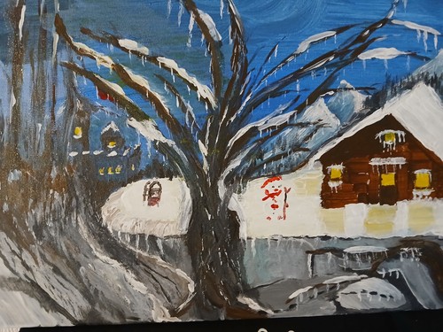 Selbst gemalte bilder acryl - gemalte,