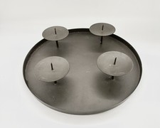 Kerzenhalter Adventskranz DIY Floristik Weihnachten Kranz Adventsgesteck Metall