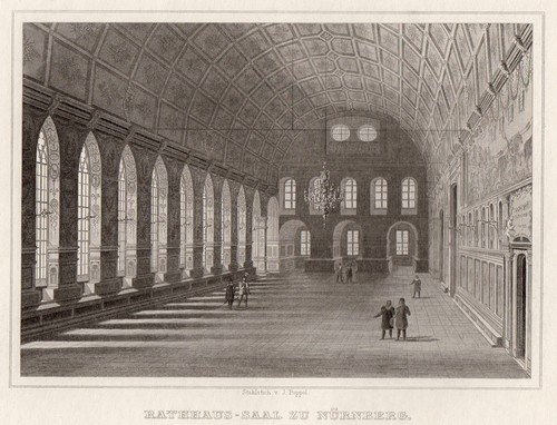 Nürnberg rathaus innenansicht - nürnberg,