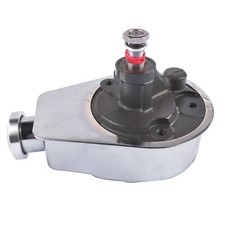 Servolenkungspumpe für Chevy BBC SBC 350 454 Chrom 5/8“ Key Way Shaft Style