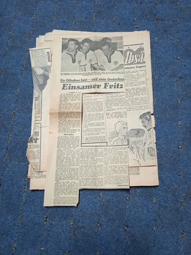 Fußball 50er jahre original - fußball,