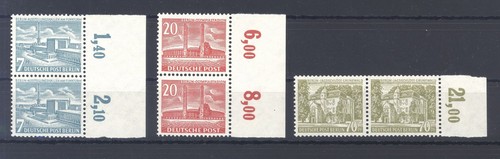 Berlin michel nummer - nummer, 121-23