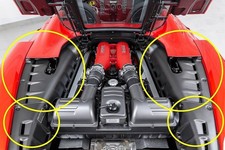 Ferrari F430/Enzo Motorabdeckung