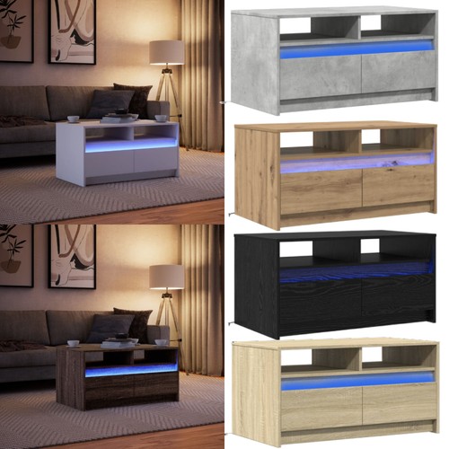 Led couchtisch beistelltisch - couchtisch,