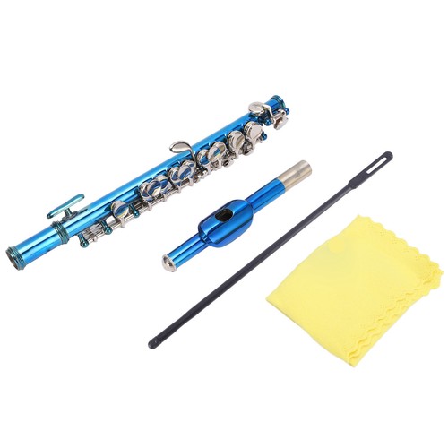 Piccolo flute blaue - piccolo,