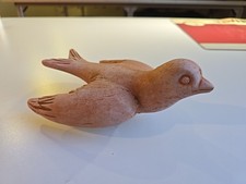 Taube Gartendeko Dekoration Ton  draußen  outside  Vogel