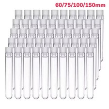 10x Kunststoff Reagenzgläser