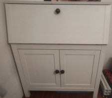 Ikea Sekretärschrank Hemnes  weiß