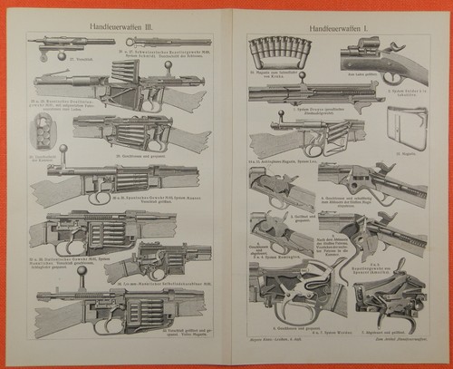 Handfeuerwaffen waffen iii - handfeuerwaffen, i-iii