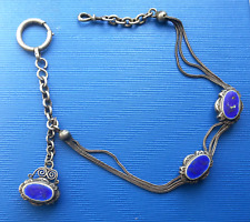 Antike Uhrenkette echt Silber