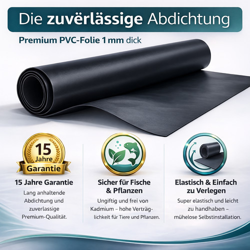 Professionelle teichfolie pvc - professionelle,