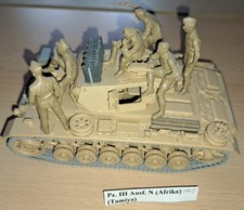 Panzer III Ausf. N spät (Afrika) von Tamiya 1:35 mit 5 Figuren von MiniArt 