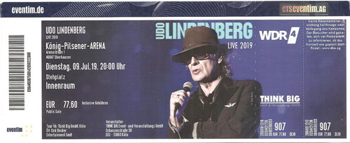 Udo lindenberg concert 2019 - udo,