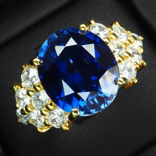 Brillant marineblauer saphir - marineblauer,