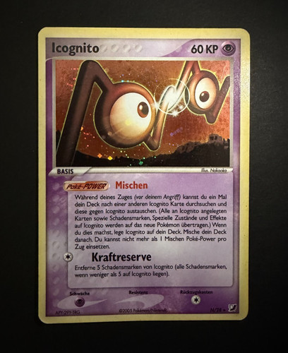 Icognito holo swirl ex - swirl,