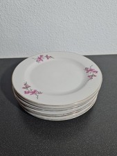 Blumenteller Goldrand