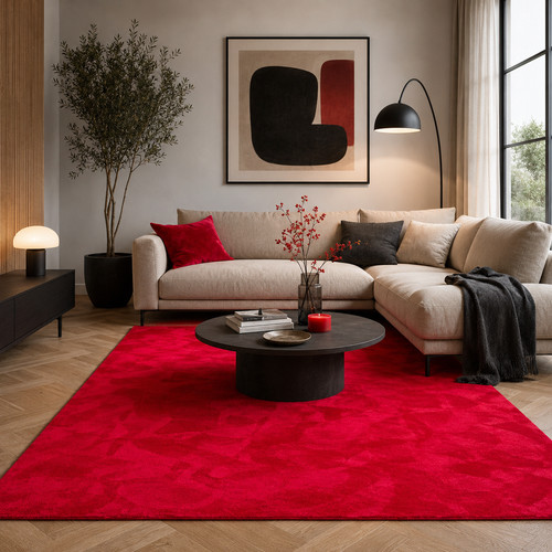 Luxus super soft fellteppich - luxus,