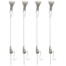 4 Sets Bilderhaken-Drahtseil