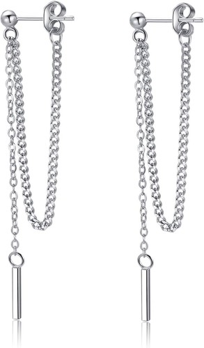 Silber ketten ohrringe damen - ketten,