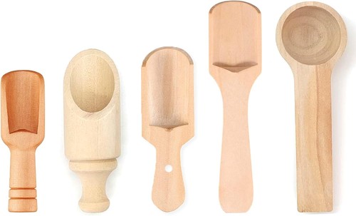 Stück mini holzlöffel - stück,
