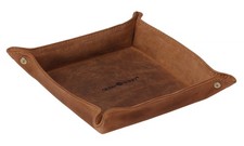 Taschenleerer Greenburry Vintage Braun 16x18x4cm aus echtem Leder Damentasche