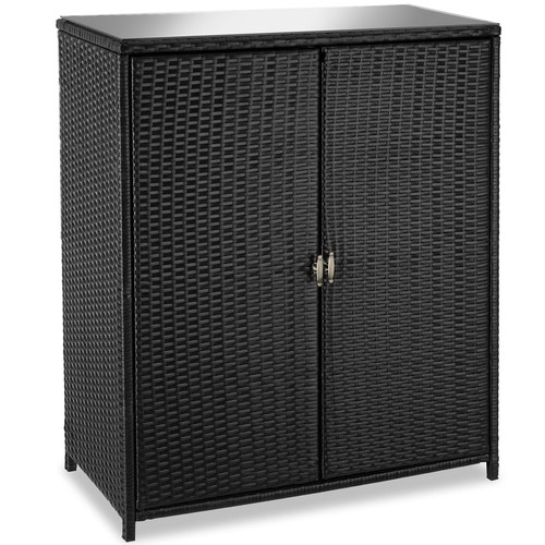Rattan gartenschrank monza - rattan,