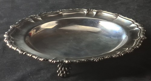 Silber obstschale weinranken - silber,