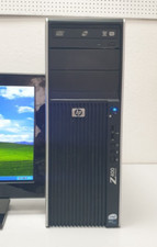 HP Z400 Workstation Windows XP Gamer PC 1TB 4GB DVD-RW Computer NVIDIA 1GB Spiel