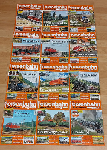 Eisenbahn magazin 2022 - eisenbahn-magazin,,