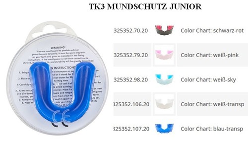 Tk3 mundschutz junior - mundschutz, hockey